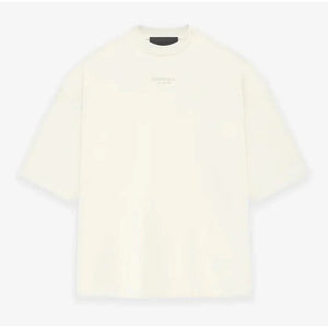 FEAR OF GOD ESSENTIALS SHORT-SLEEVE TEE FALL EDITION "Cloud Dancer" - Dawntown