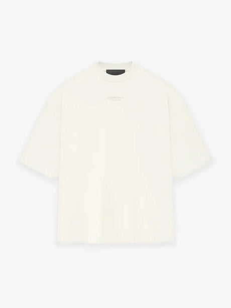 FEAR OF GOD ESSENTIALS SHORT-SLEEVE TEE FALL EDITION "Cloud Dancer" - Dawntown