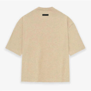 FEAR OF GOD ESSENTIALS SHORT-SLEEVE TEE FALL EDITION "GOLD HEATHER" - Dawntown