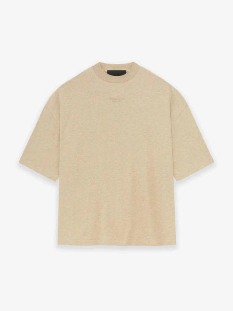 FEAR OF GOD ESSENTIALS SHORT-SLEEVE TEE FALL EDITION "GOLD HEATHER" - Dawntown