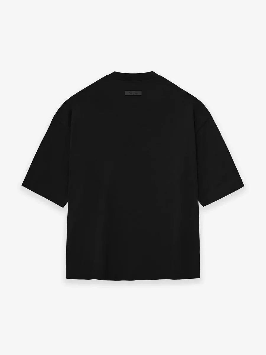 FEAR OF GOD ESSENTIALS SHORT-SLEEVE TEE Fall Edition "Jet Black" - Dawntown