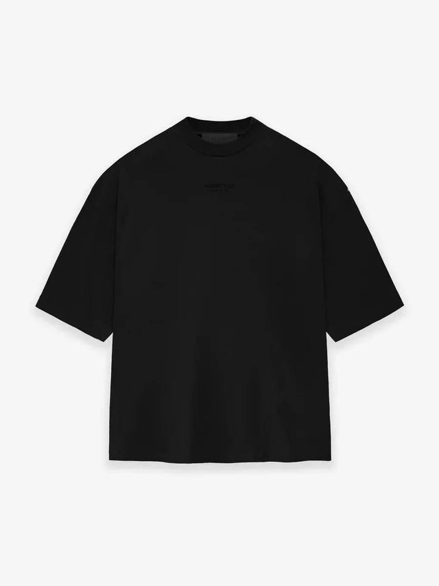 FEAR OF GOD ESSENTIALS SHORT-SLEEVE TEE Fall Edition "Jet Black" - Dawntown