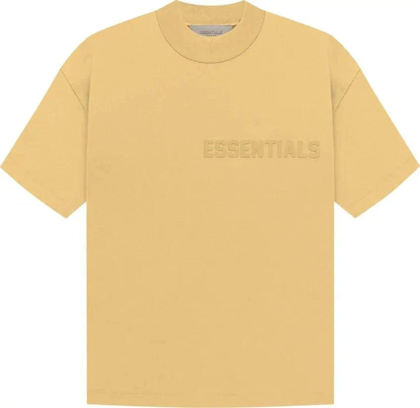 Fear of God Essentials Short-Sleeve Tee "Light Tuscan" - Dawntown