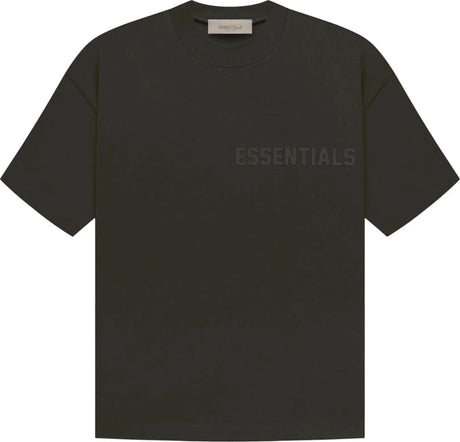 Fear of God Essentials Short-Sleeve Tee "Off Black" - Dawntown