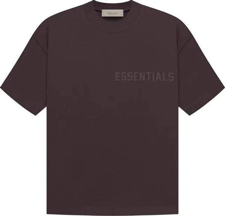 Fear of God Essentials Short-Sleeve Tee "Plum" - Dawntown