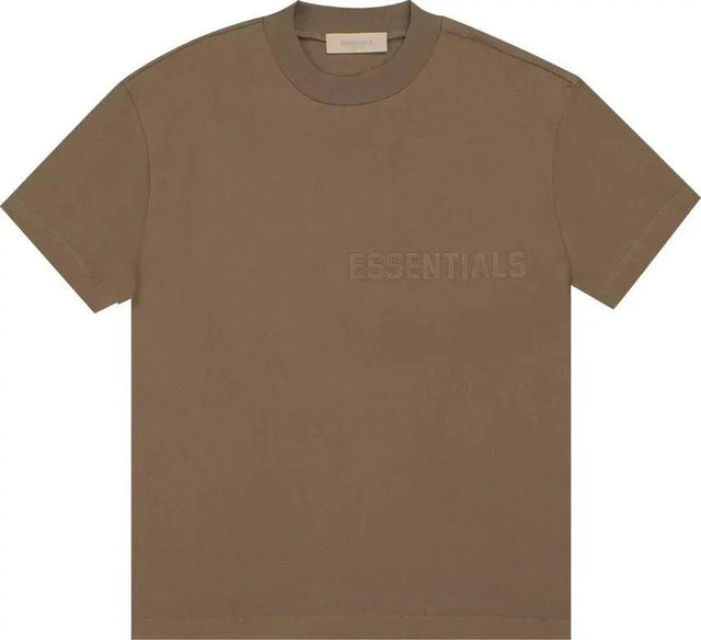 Fear of God Essentials Short-Sleeve Tee 'Wood' - Dawntown