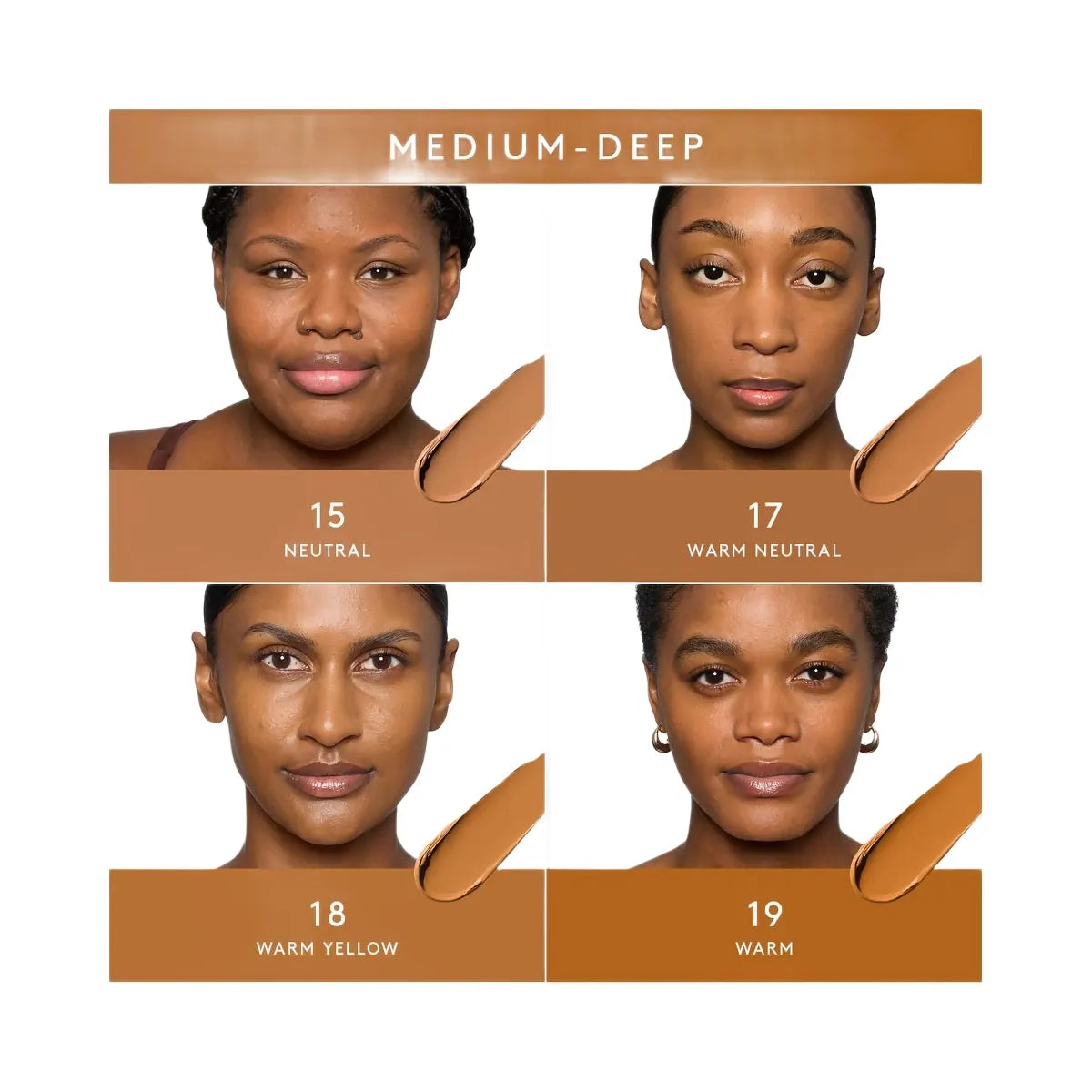 Fenty Beauty Eaze Drop Blur + Smooth Tint Stick '17 Medium Deep with warm neutral undertones'