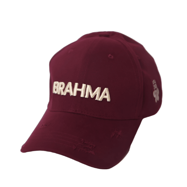 Brahma - Maroon Baseball Cap - dawntown