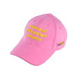 Pointless // Baby Pink Baseball Cap - dawntown