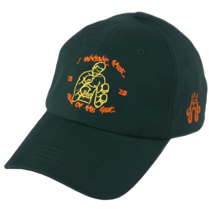 Hustler // Dark Green Dad Cap - dawntown