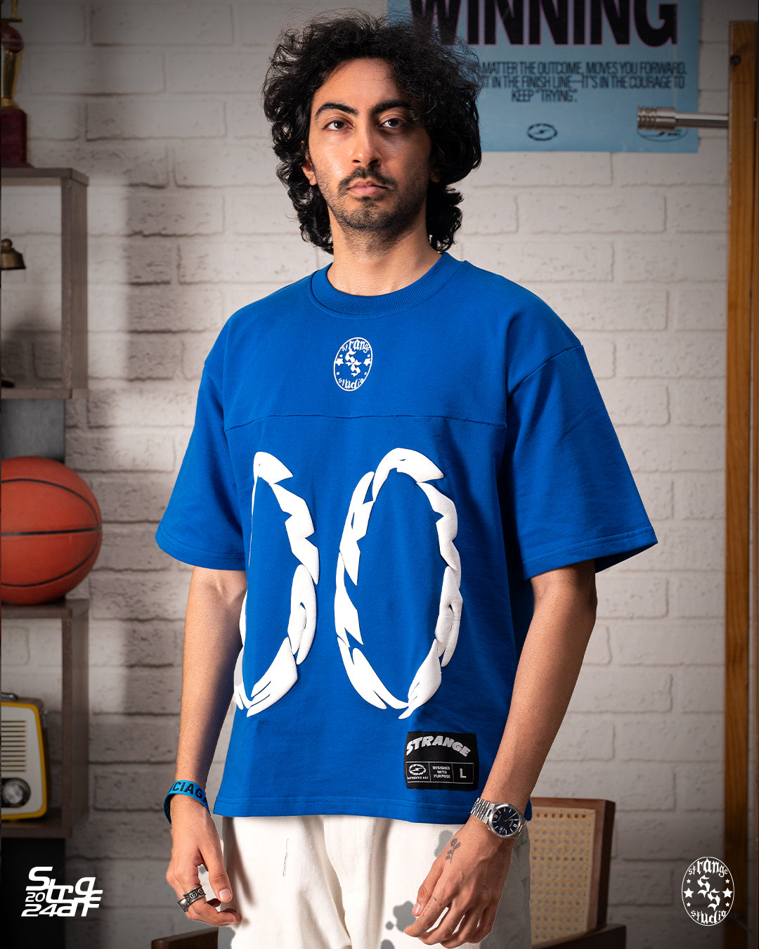 JERSEY TEE (BLU)