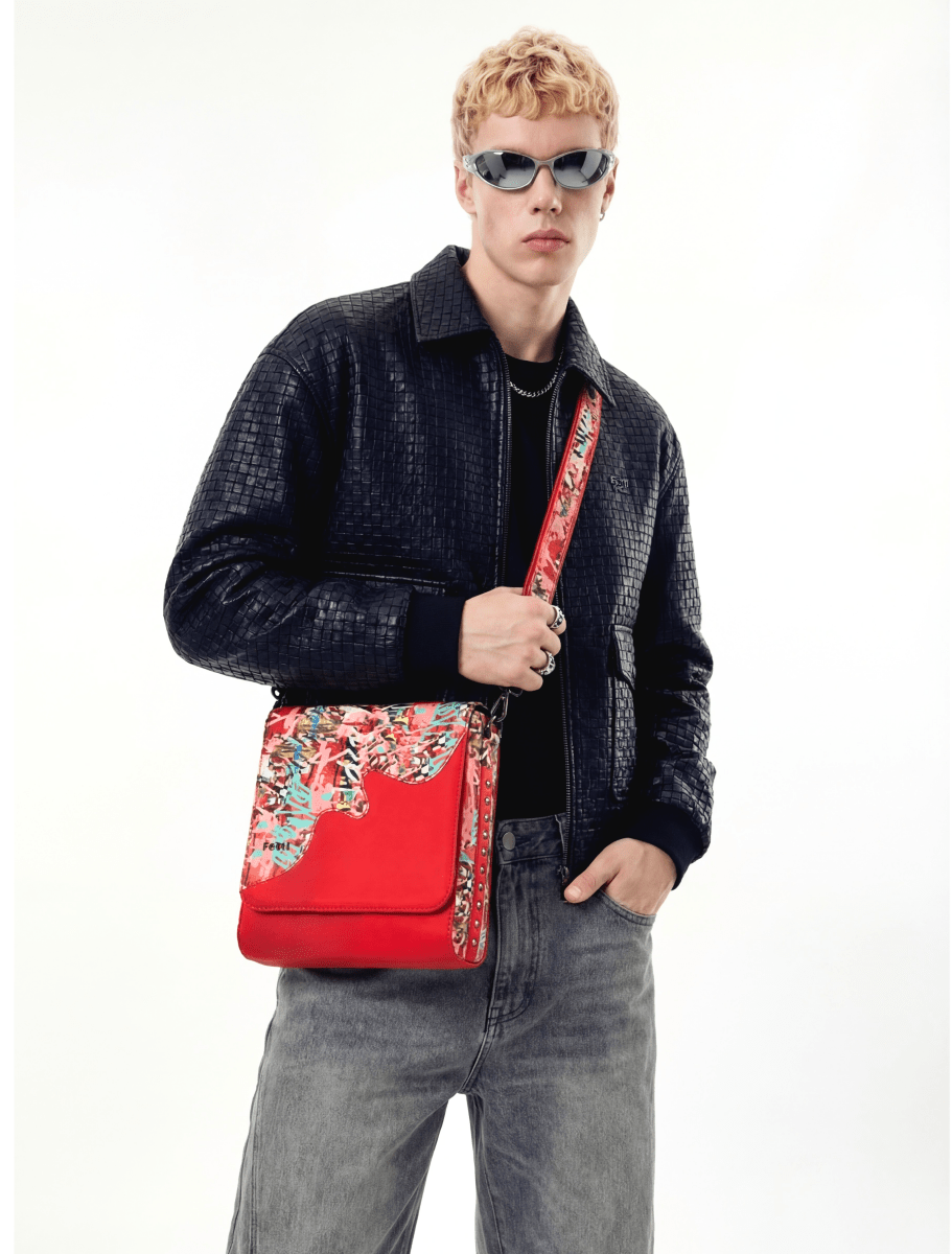 Graffld Street Messenger Bag - Unisex - Fetti