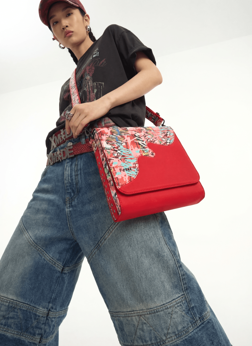 Graffld Street Messenger Bag - Unisex - Fetti