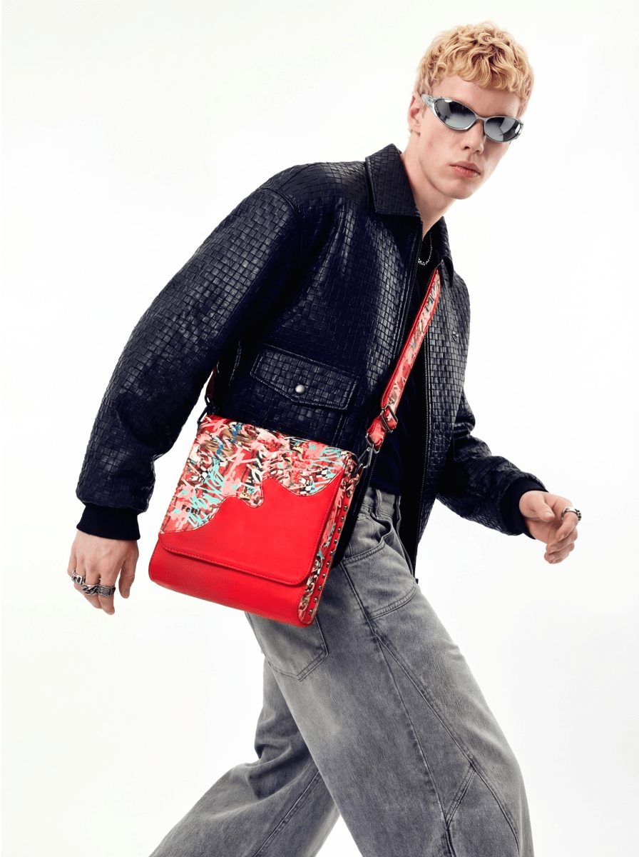 Graffld Street Messenger Bag - Unisex - Fetti