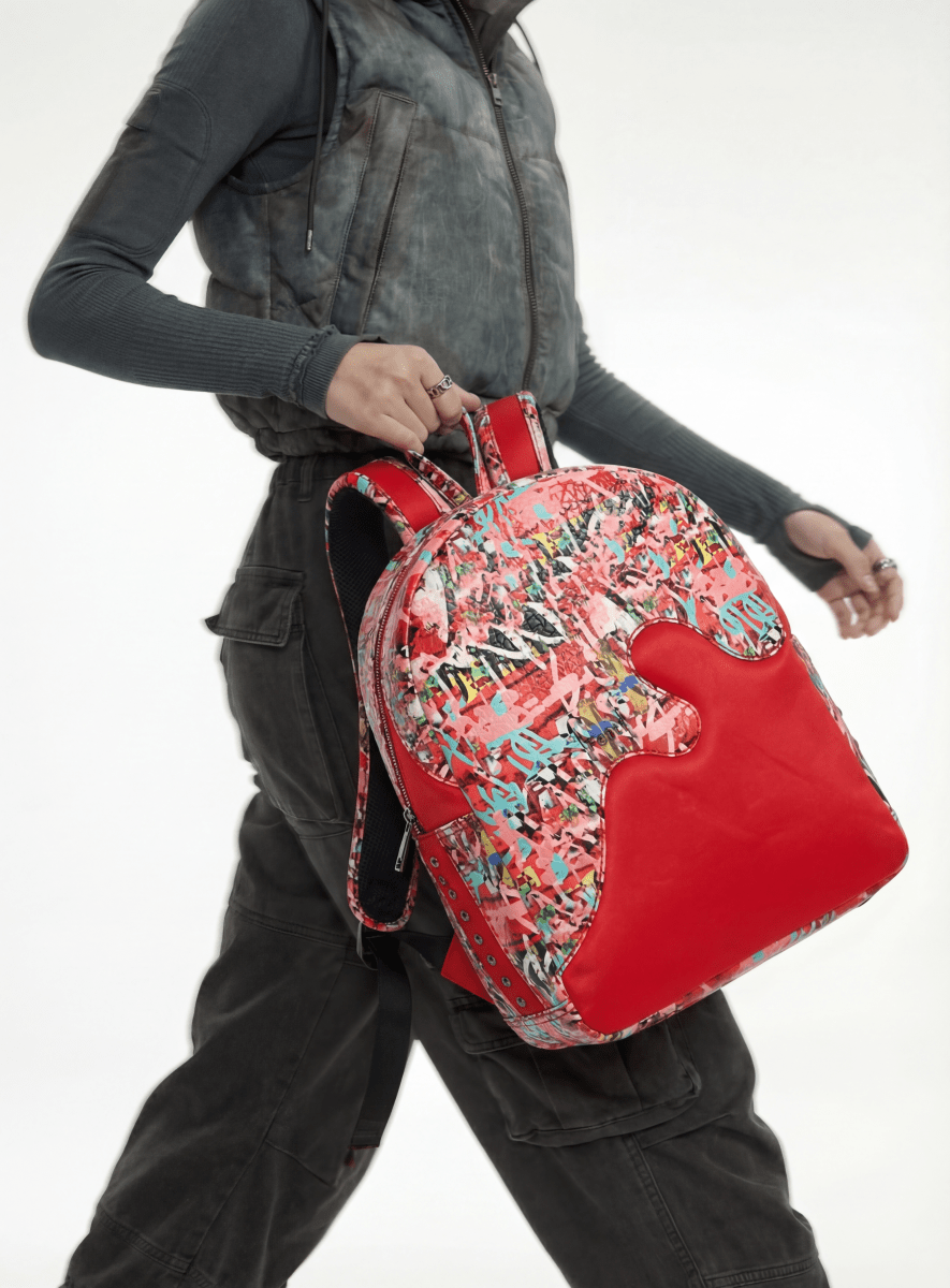 Graffld Street Women's Knapsack - Fetti