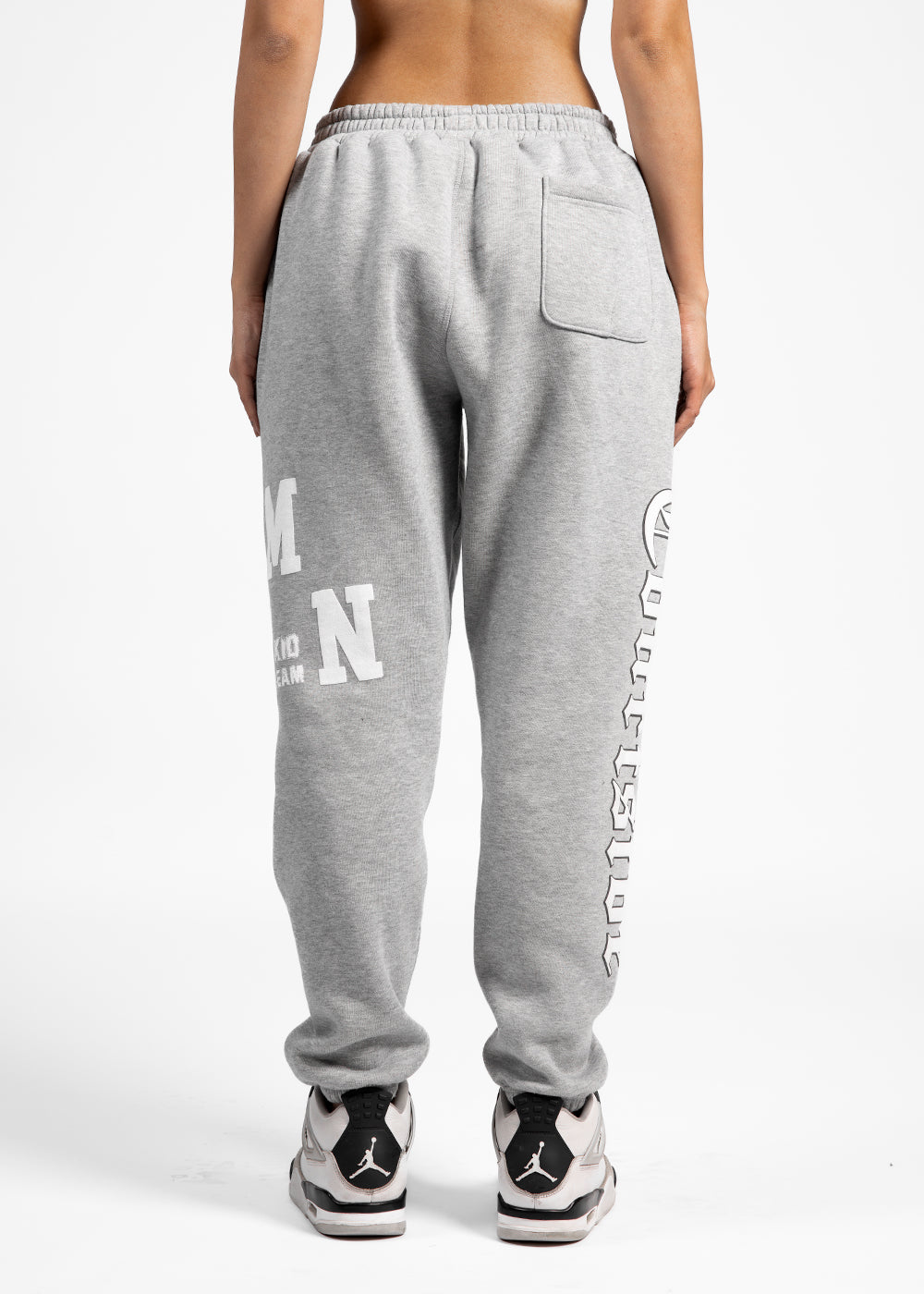 EVEMEN COURTSIDE SWEATPANT - MARL GREY