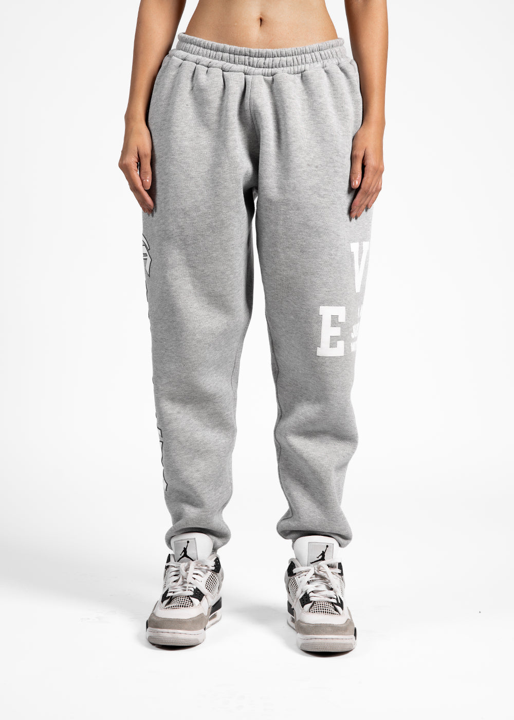 EVEMEN COURTSIDE SWEATPANT - MARL GREY