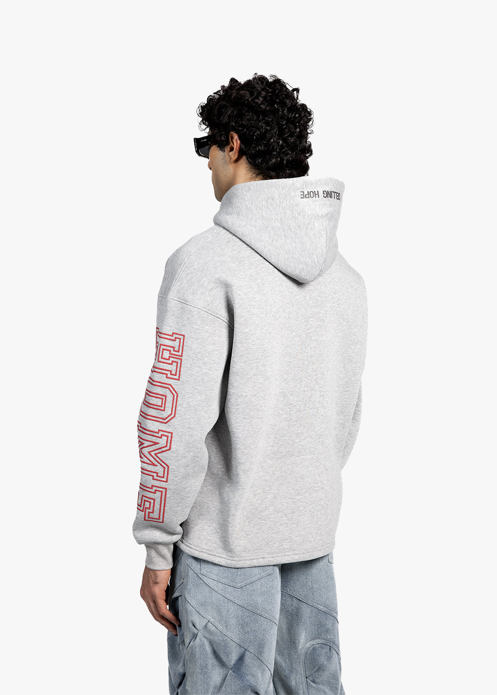 EVEMEN HOME HOODIE - MARL GREY