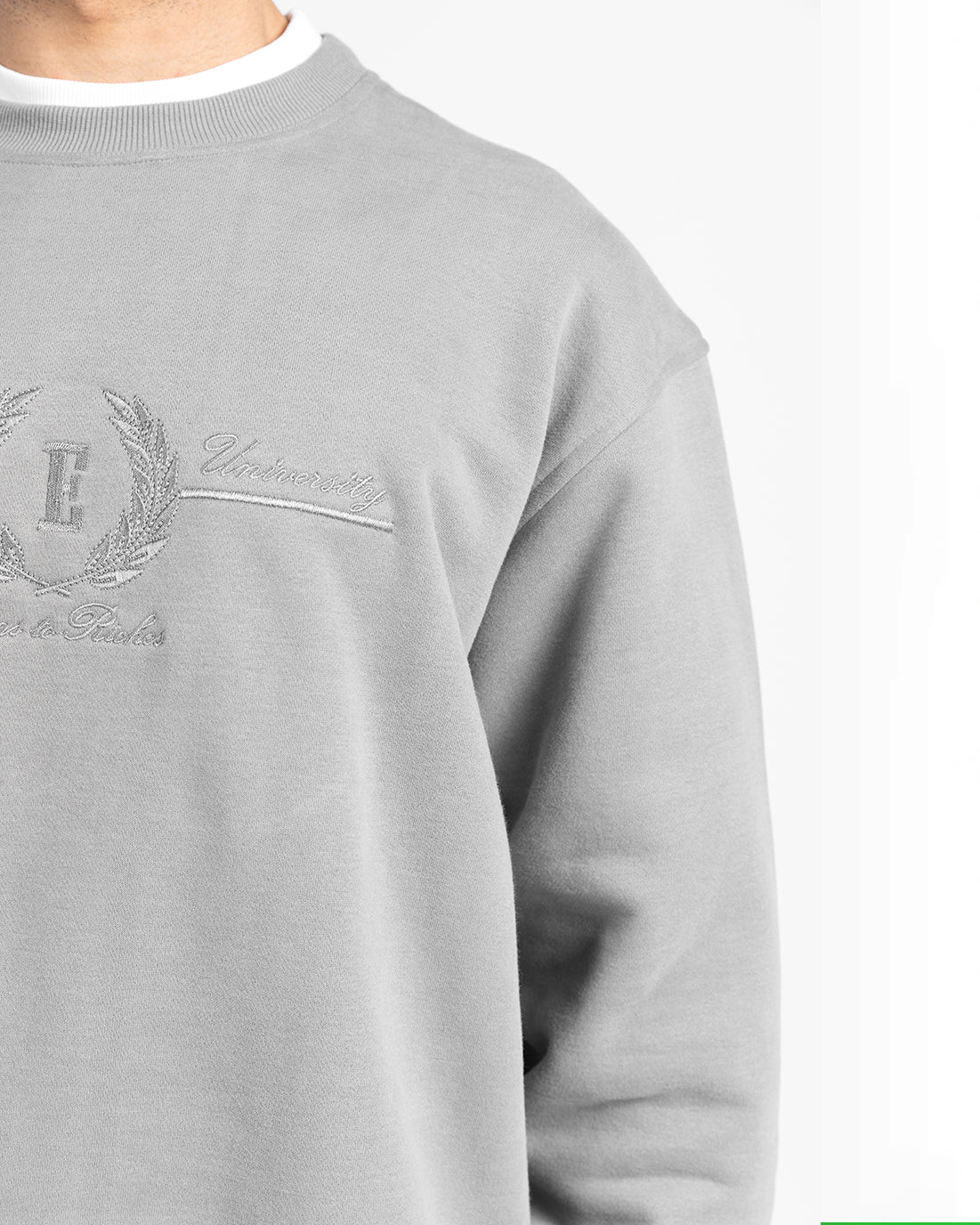 EVEMEN UNIVERSITY SWEATSHIRT - ULT. GREY