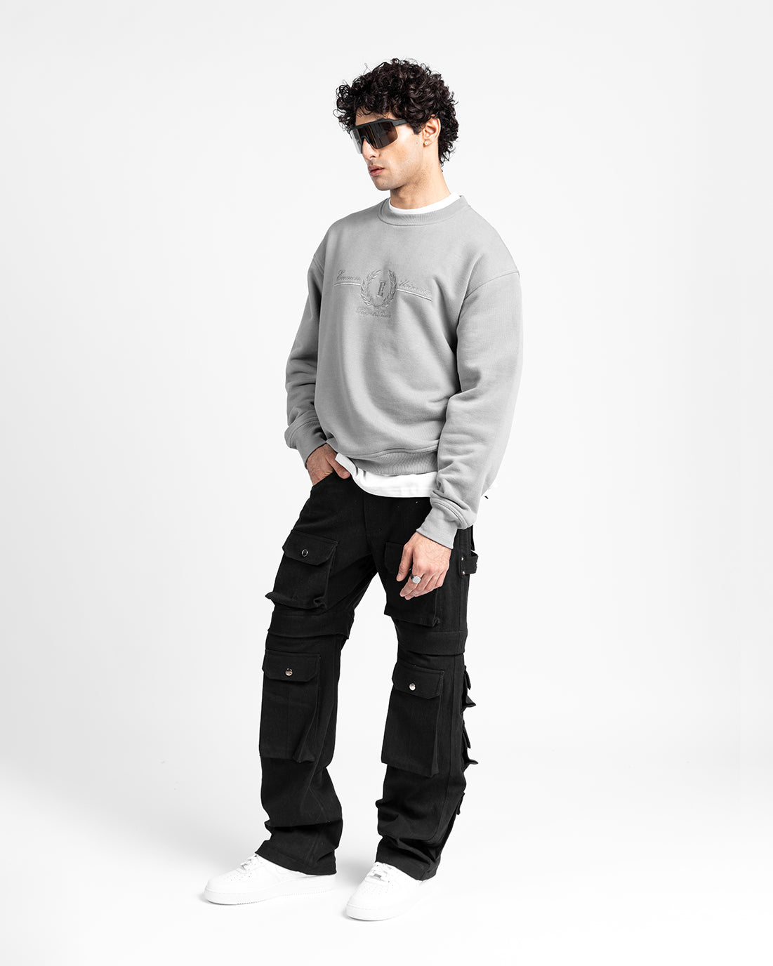 EVEMEN UNIVERSITY SWEATSHIRT - ULT. GREY