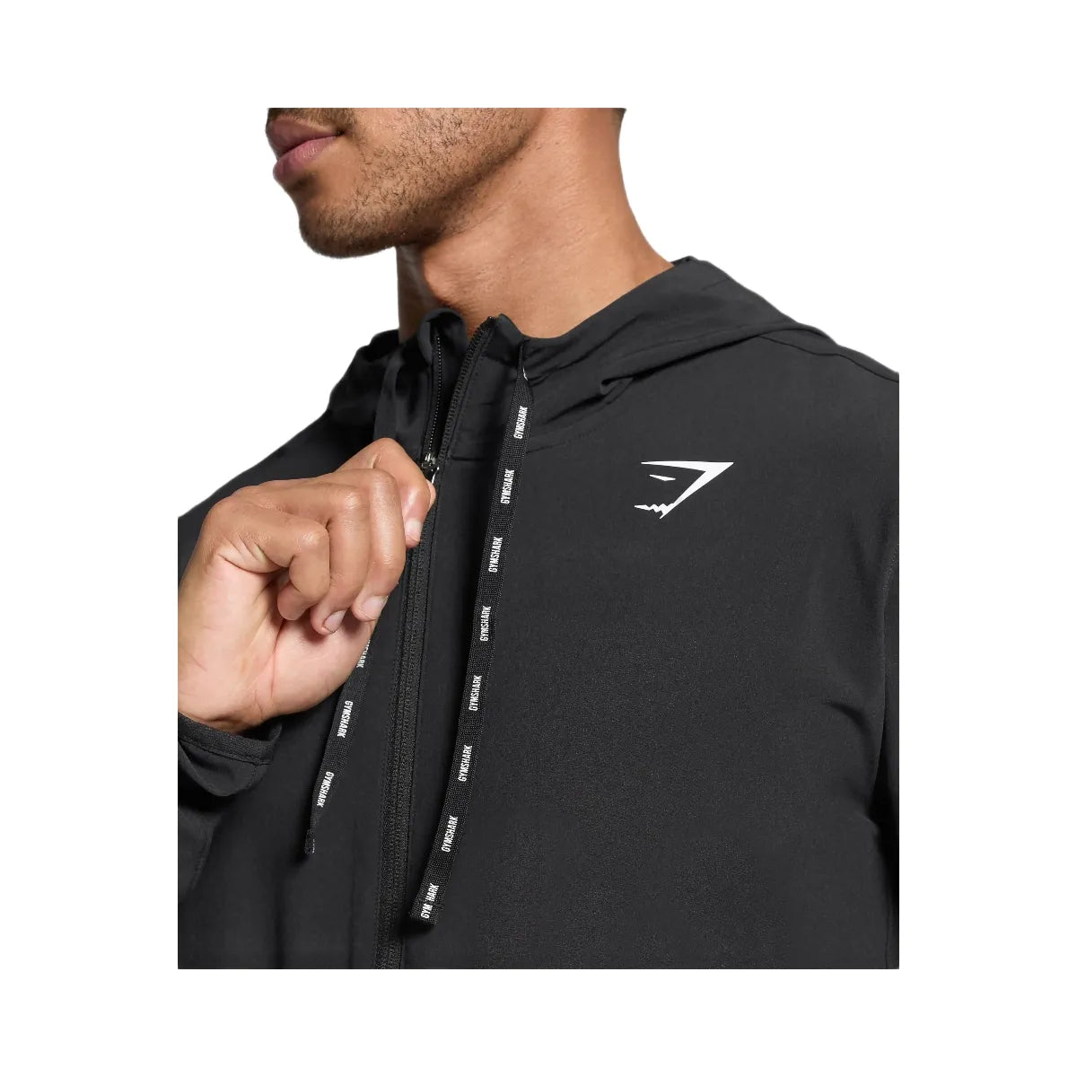 Gymshark Arrival Track Jacket "Black"