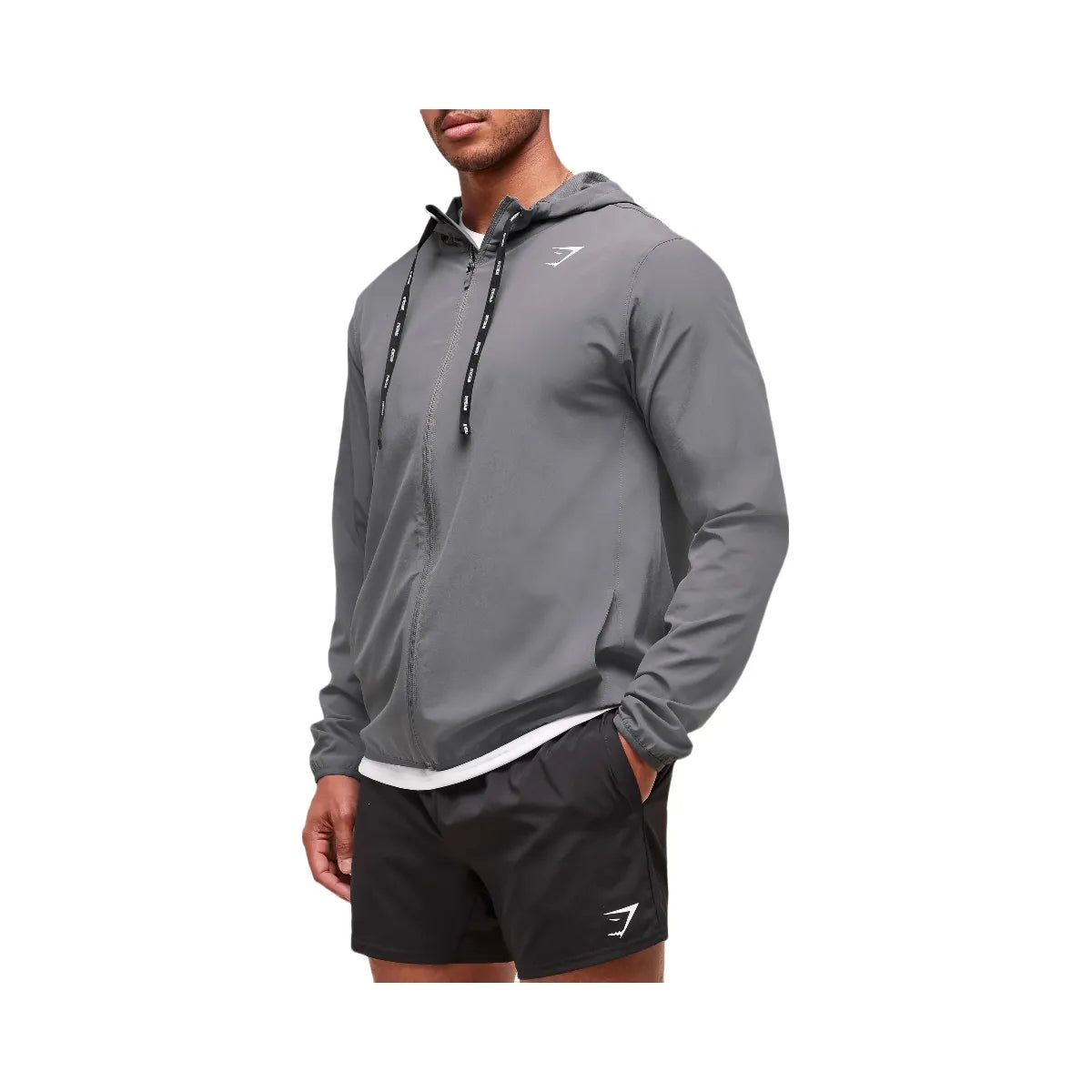 Gymshark Arrival Track Jacket "Silhouette Grey"
