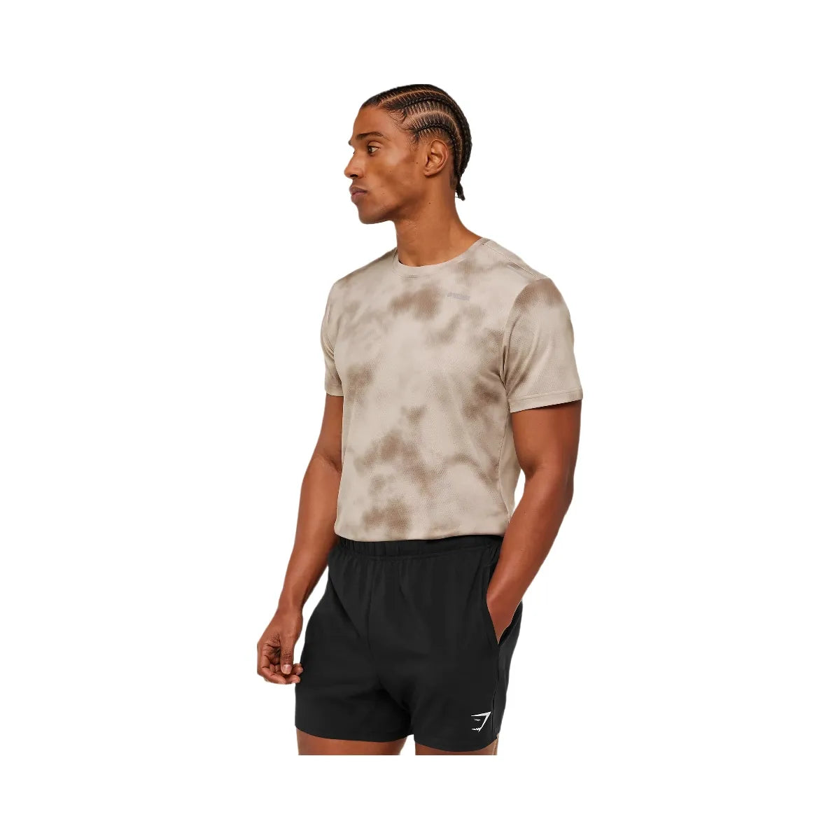 Gymshark Built For More T-Shirt "Pebble Grey"