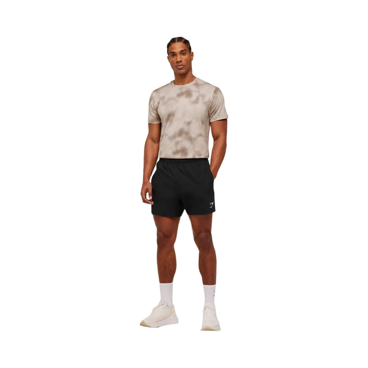 Gymshark Built For More T-Shirt "Pebble Grey"