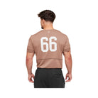 Gymshark Collegiate Tech T-Shirt "Taupe Brown"