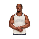 Gymshark Collegiate Tech Tank "Soft White"