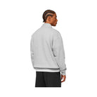 Gymshark Crest Oversized 1/4 Zip "Light Grey Core Marl"