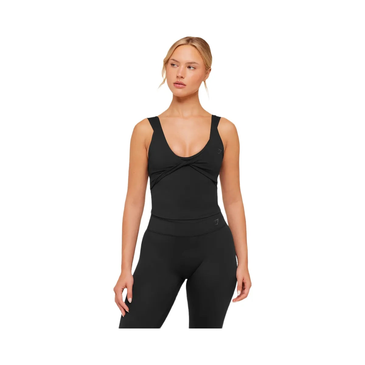 Gymshark Crossover Back Tank "Black"