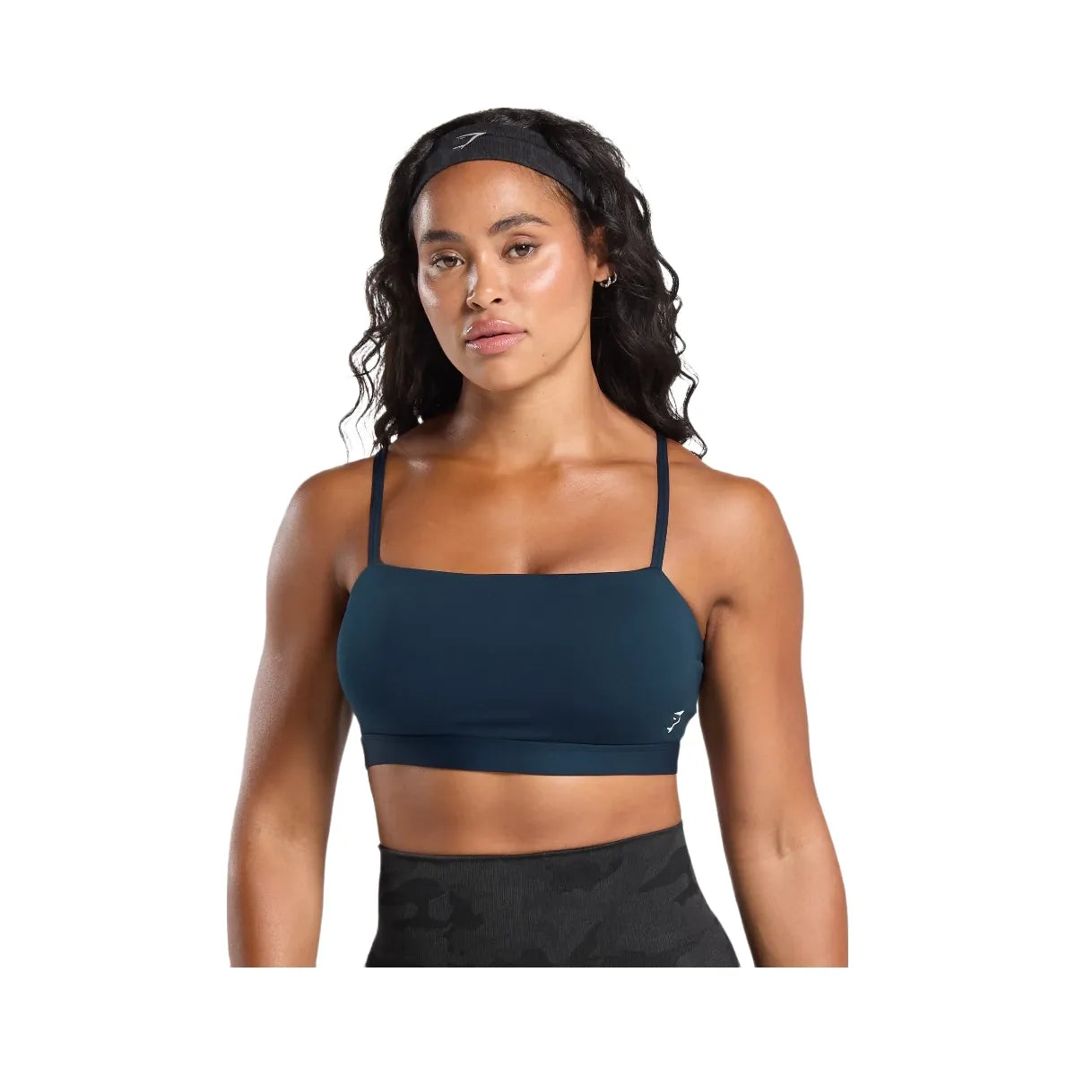 Gymshark Cut Out Bandeau "Navy"