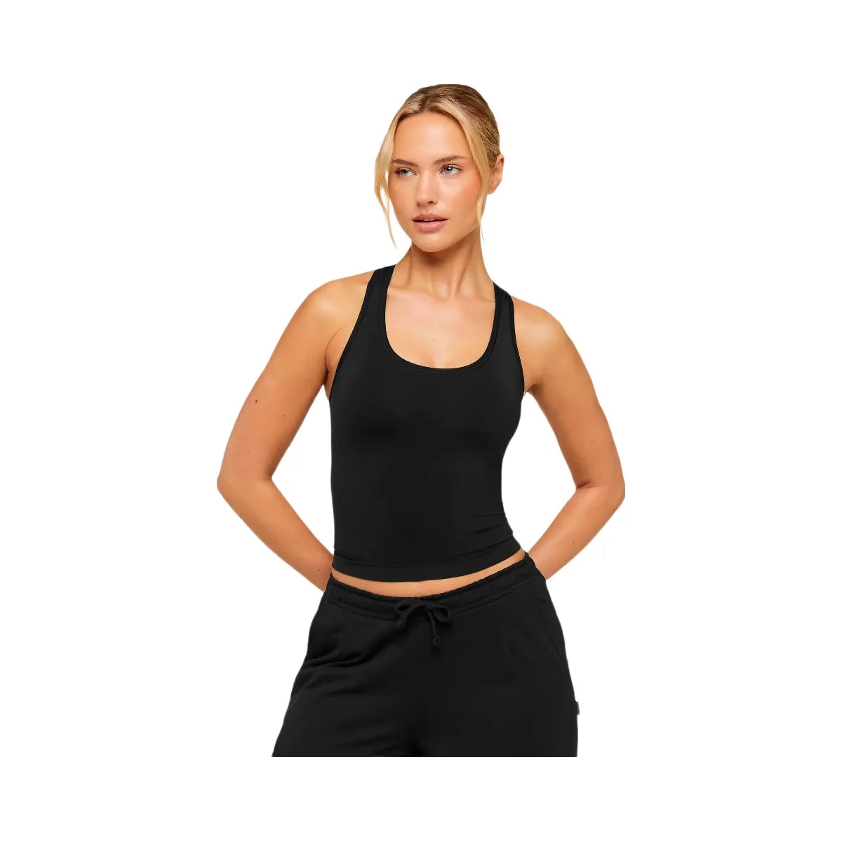 Gymshark FeatherForm Tank "Black"