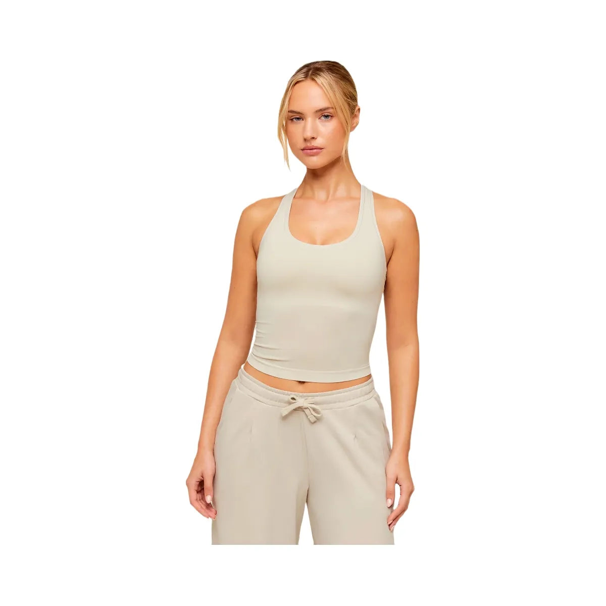 Gymshark FeatherForm Tank "Pebble Grey"