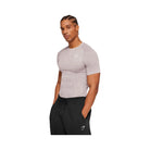 Gymshark Geo Seamless Grid T-Shirt "Dawn Purple Dusk Purple"