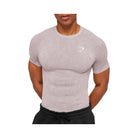 Gymshark Geo Seamless Grid T-Shirt "Dawn Purple Dusk Purple"