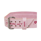 Gymshark Graphic Tapered Lifting Belt "Cloud Pink"