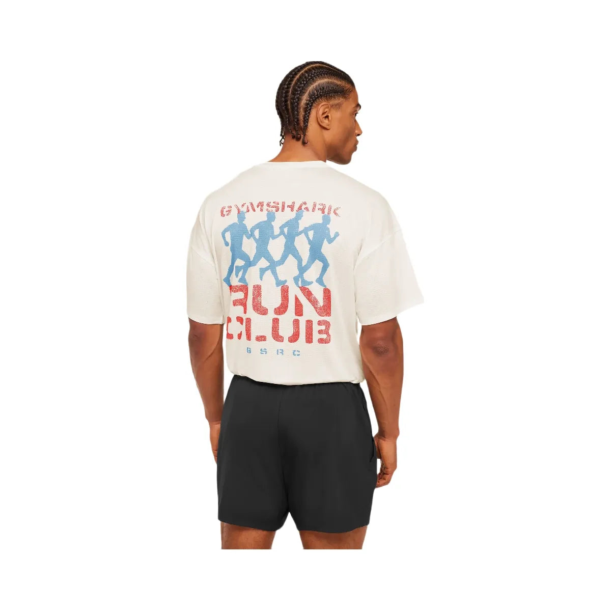 Gymshark GSRC Stencil Graphic T-Shirt "Soft White"