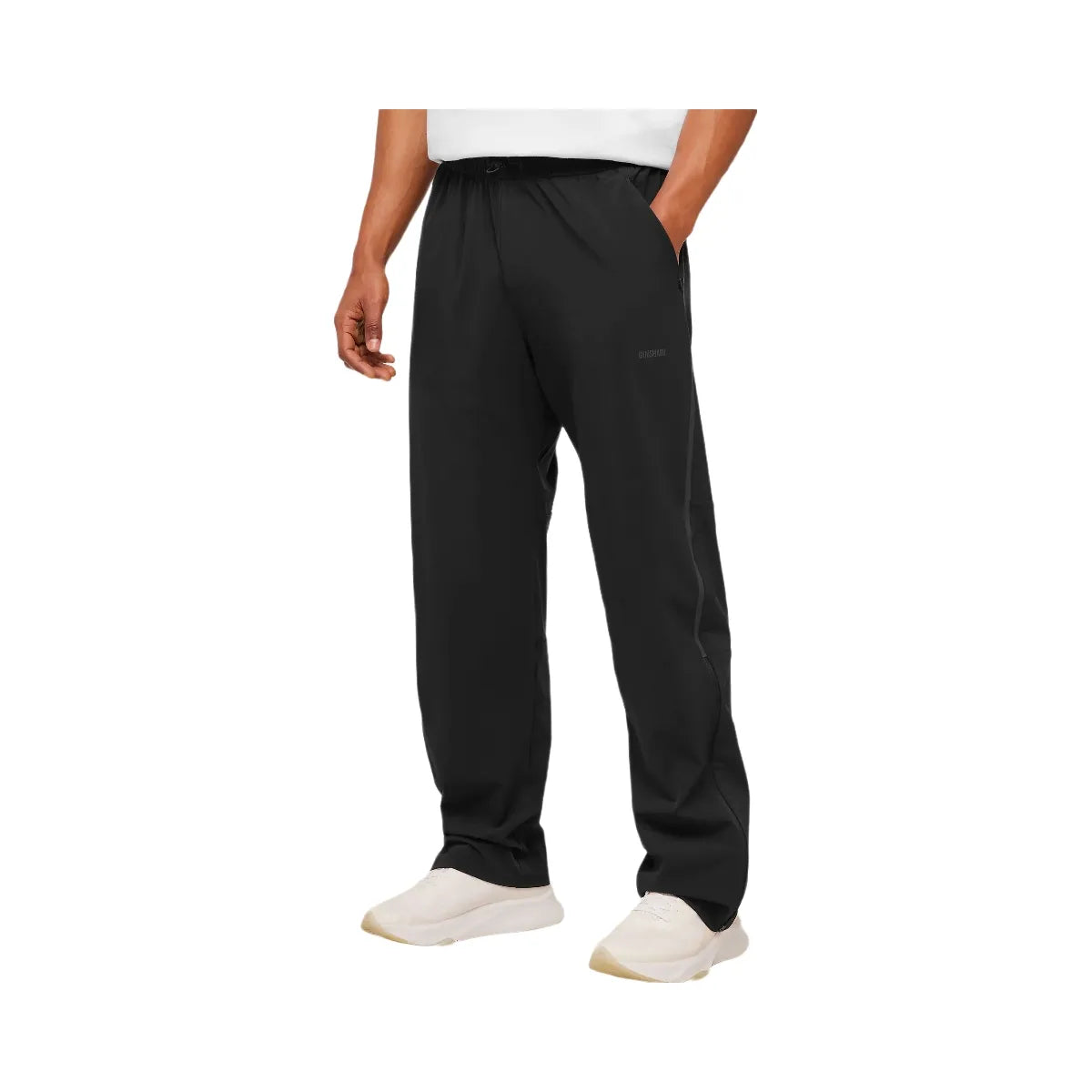 Gymshark Hybrid Zip Pants "Black"