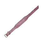 Gymshark Lace Graphic Tapered Lifting Belt "Impact Burgundy Calm Pink"