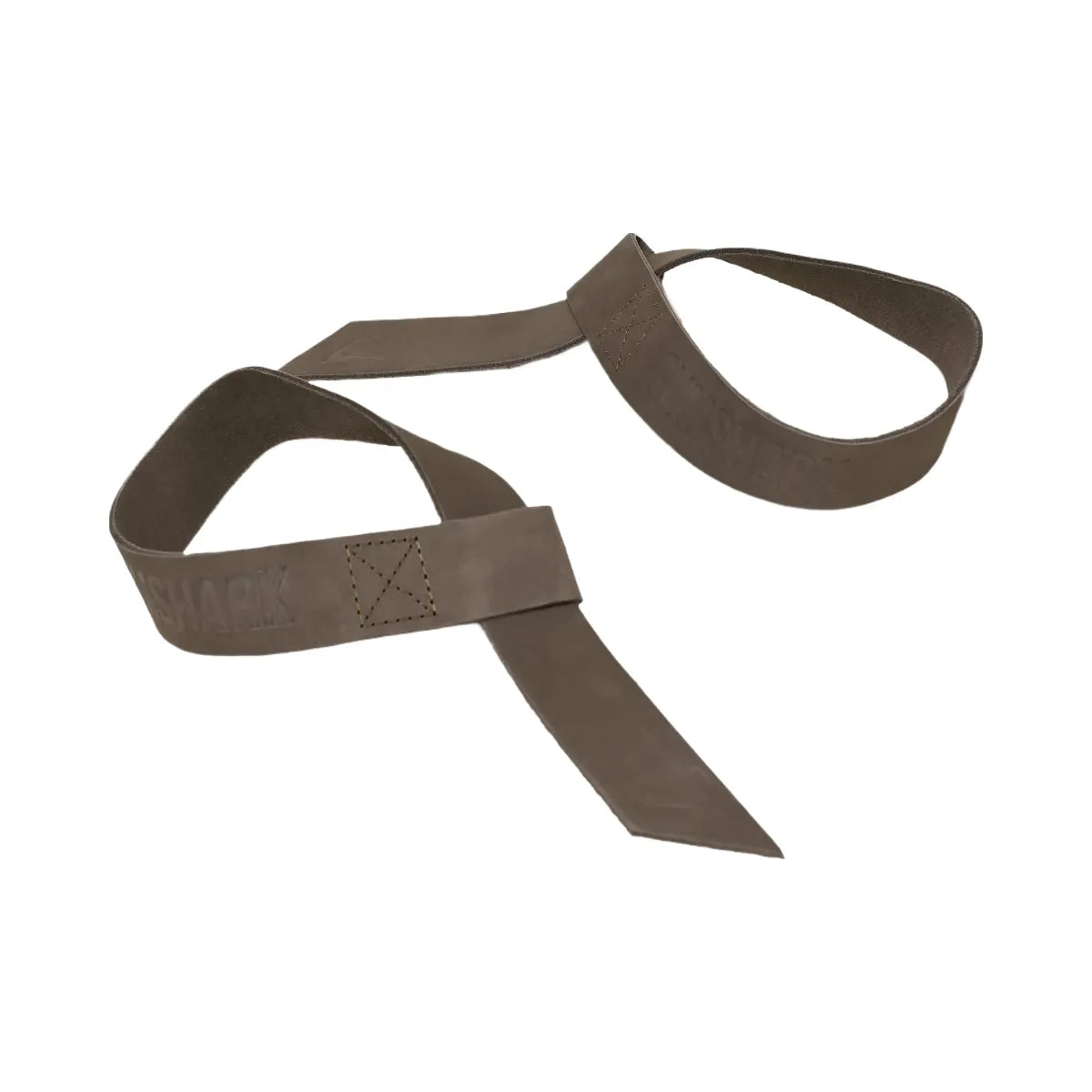 Gymshark Leather Lifting Straps "Spiced Brown"