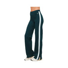 Gymshark Piping Wide Leg Pants "Deep Petrol Blue Smoke Blue Soft White"