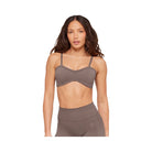 Gymshark Poise Light Support Seamless Sports Bra "Cool Brown"
