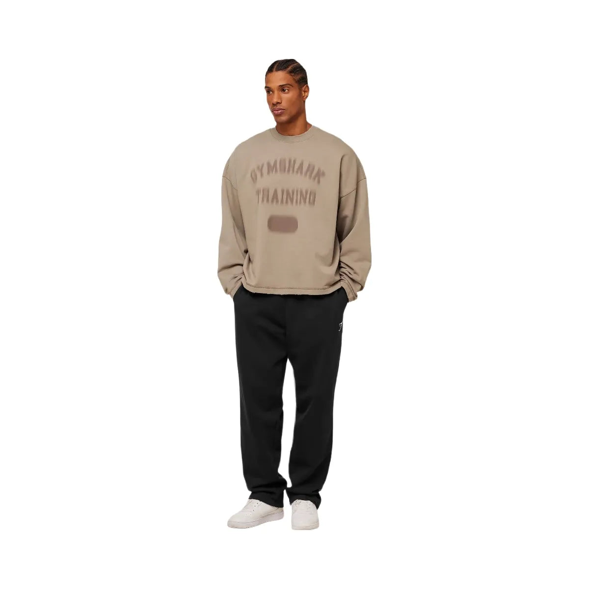 Gymshark Re-Rack Crew Neck Pullover "Lifestyle Brown"