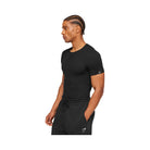 Gymshark Ribbed T-Shirt "Black"