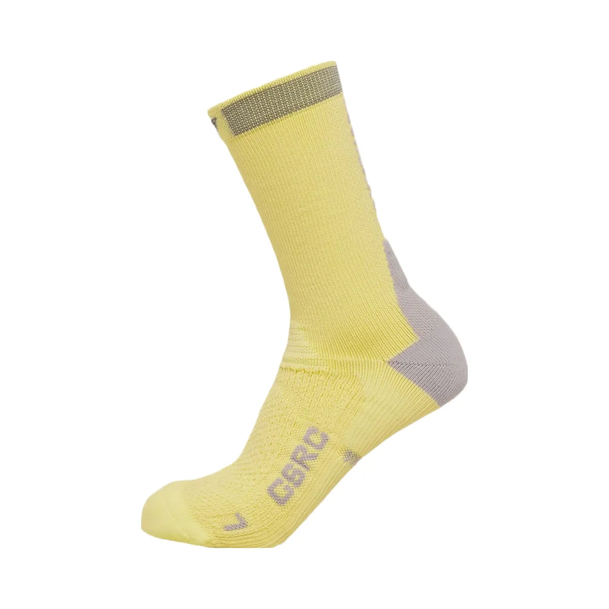 Gymshark Running Elite Crew Sock Single "Sorbet Yellow"
