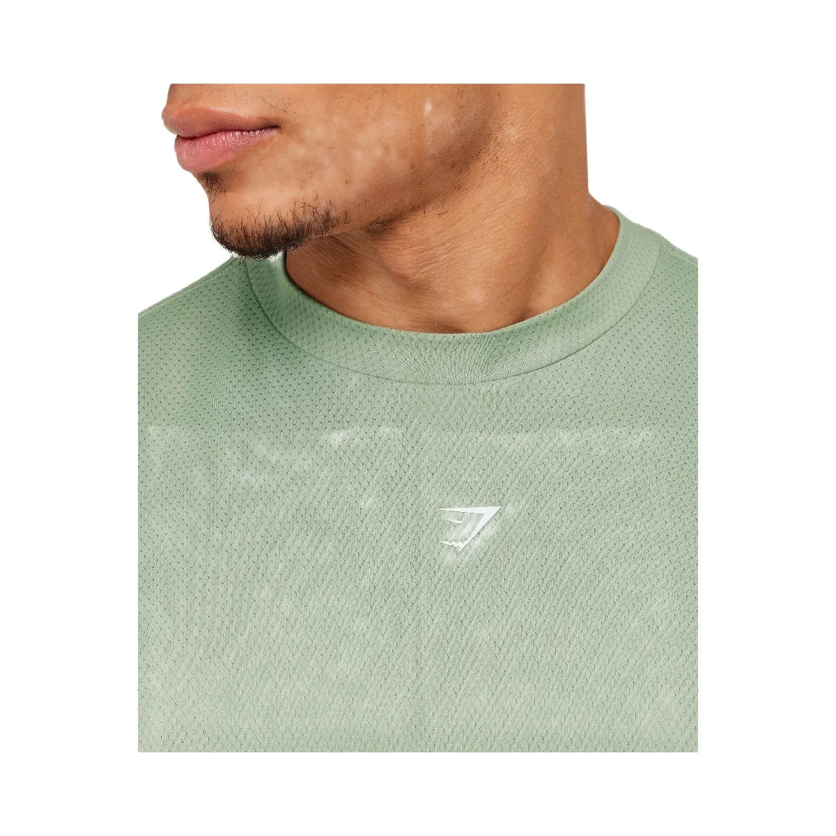 Gymshark Running Graphic T-Shirt "GS Haze Green"
