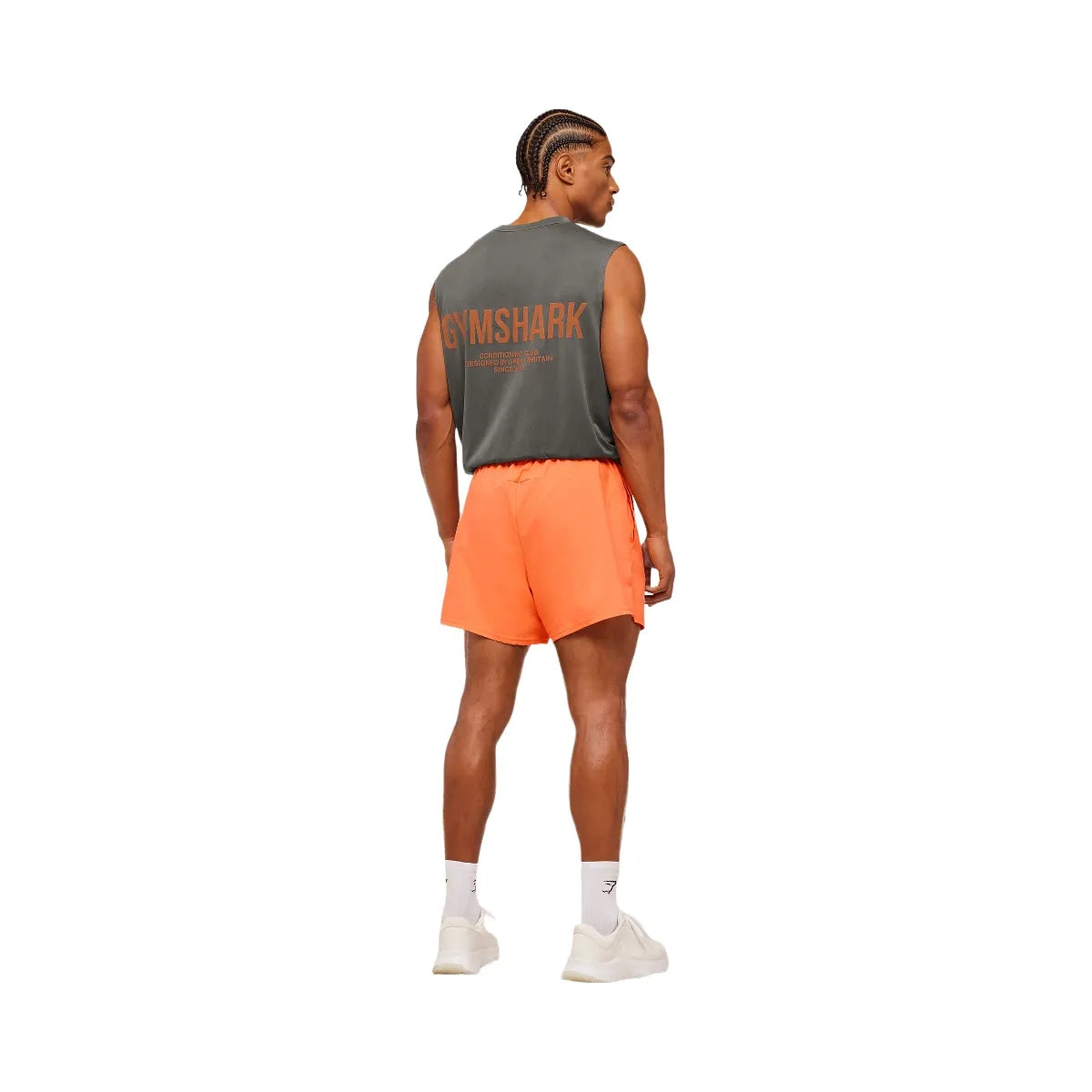 Gymshark Train 5" Shorts "Dayglow Peach"
