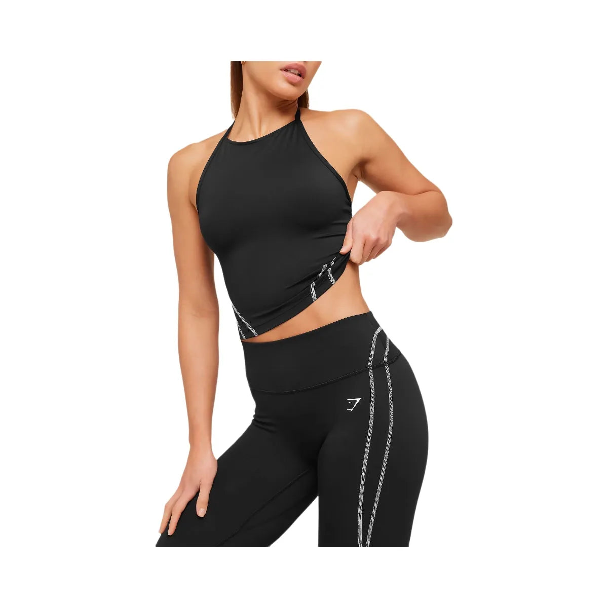 Gymshark Volt Leggings "Black White"